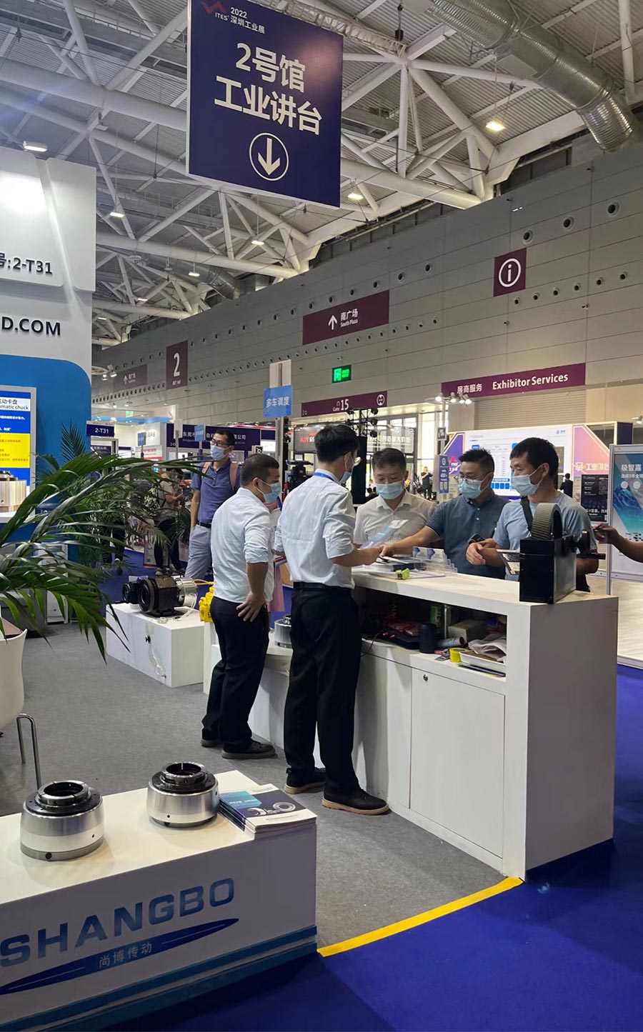 2022ITES深圳工業(yè)展展會現(xiàn)場第二天